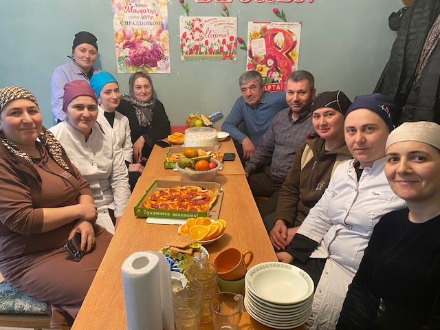 8 марта  Международный женский день.